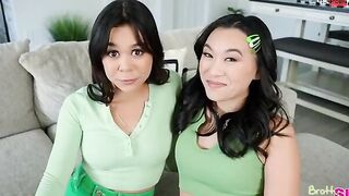 Brianna Arson and her BFF Kimmy Kimm are preparing a St. Patricks Day party but they got distracted gossiping. Kimmy