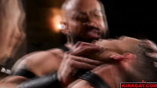 Jax starts with gentle whips on Ethans chest