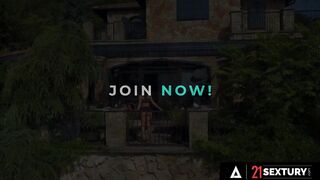 21 SEXTURY - Adorable Hispanic Geisha Kyd Gets Her Crazy Sexy Toes Covered Inside Cum After Extreme Fucking