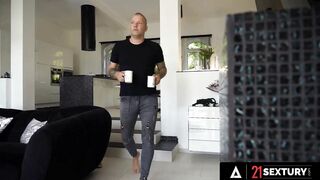 21 SEXTURY - Adorable Hispanic Geisha Kyd Gets Her Crazy Sexy Toes Covered Inside Cum After Extreme Fucking