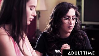 ADULT TIME - Lana Rhoades Lets Bae Dyke Director April O'Neil Rides Her Face!