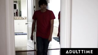ADULT TIME - Stepsis Eliza Ibarra Accidentally Fucks Her Stepbro After Putting On The Wrong Glasses!
