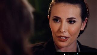 GIRLSWAY - Crazy PAWG Dark Haired Gets Submissive Towards Her Bae Therapist