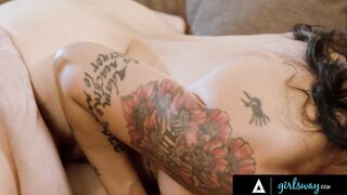 GIRLSWAY - Great Kenna James Has To Earn Stepmom-Inside-Law Dana Vespoli's Approval To Marry Mistress