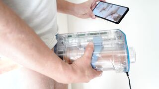 Velvet Veronica - Test of Autoblow Ultra men Masturbator