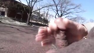 200 Grandpas Jerking Off Outdoors