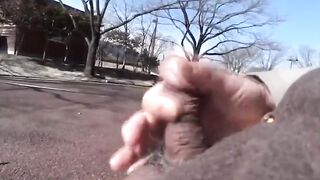200 Grandpas Jerking Off Outdoors