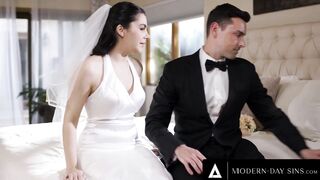 MODERN-DAY SINS - Groomsman Assfucks Best Buddy's Fiance Valentina Nappi Inside Marital Bed On Wedding Day