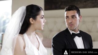 MODERN-DAY SINS - Groomsman Assfucks Best Buddy's Fiance Valentina Nappi Inside Marital Bed On Wedding Day