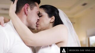 MODERN-DAY SINS - Groomsman Assfucks Best Buddy's Fiance Valentina Nappi Inside Marital Bed On Wedding Day