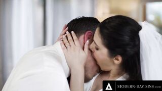MODERN-DAY SINS - Groomsman Assfucks Best Buddy's Fiance Valentina Nappi Inside Marital Bed On Wedding Day