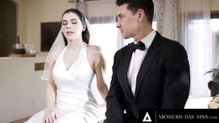 MODERN-DAY SINS - Groomsman Assfucks Best Buddy's Fiance Valentina Nappi Inside Marital Bed On Wedding Day