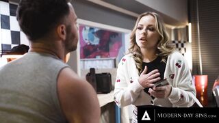MODERN-DAY SINS - Glamorous Anna Claire Clouds Gets Filthy With Unpleasant Mechanic Seth Gamble