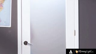 MOMMY'S SLUTS - Crazy Hot Barely Legal Discovers Her Goddess Stepmom & Goddess Professor's Affair! CLASSROOM 3SOME!