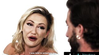 NURU GRIND - Man Fucks Rough Her Boss' Fiance Adira Allure After Steamy NURU Grind