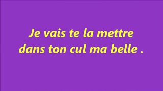 Je vais sodomiser ma Puce