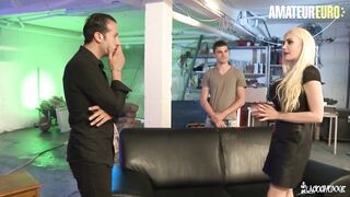 LA COCHONNE - Big Tit cougar Milf Eeciahaa Gets double penetration From