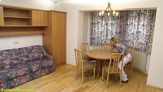 first double penetration for slender Monika Sommer