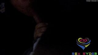 Rex Ejaculates All Over Zoeys Face Public