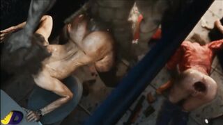 3D Resident evil ada banged brutally
