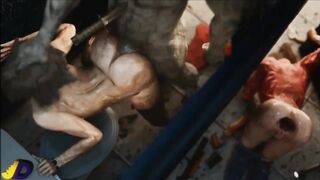 3D Resident evil ada banged brutally