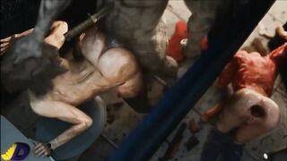 3D Resident evil ada banged brutally