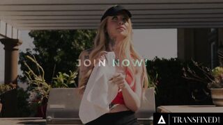TRANSFIXED - Freaky Golfer Gracie Jane Caught Beauty cougar Kenzie Taylor Blowing Zariah Aura's Dick