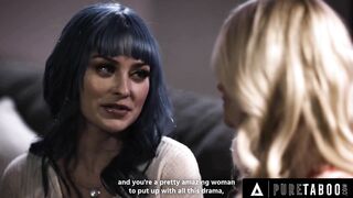 INNOCENT TABOO PAWG Jewelz Blu Gets Tricked In Scissoring Her Scheming Landlady Serene Siren