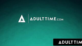 ADULT TIME - 18 Yo Bombshell Freya Parker Agrees To Help Stepsister's Bf Sneak Out If He Fucks Her