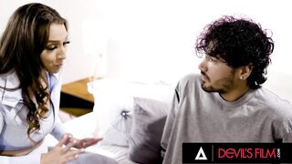 DEVILS SCENE - Voluptuous Dyke Bella Rolland Craves To Got Banged By A Real Juicy Dick