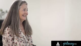 GIRLSWAY - My Beauty African Lover and I Tried Not Getting Caught While Fucking at the Dinner Table