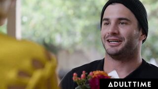 ADULT TIME - Aiden Ashley's Goddess Date Asks Permission Before Drilling Her Twat Multiple Times!