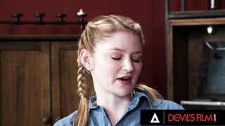 DEVILS TAPE - Take A Rides On The Bi Train With Cutie Bunny Colby