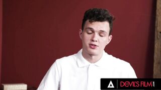 DEVILS TAPE - Take A Rides On The Bi Train With Cutie Bunny Colby