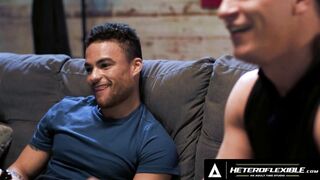 HETEROFLEXIBLE - Caring Beaux Banks Give Str8 Roommate Dalton Riley His Booty To Cummed FULL FILM