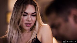 TRANSFIXED - Older Fashioned Man is Assfucked by Hidden Step-Daughter Emma Rose (Spanish Subtitles)