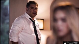 TRANSFIXED - Older Fashioned Man is Assfucked by Hidden Step-Daughter Emma Rose (Spanish Subtitles)