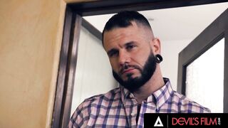 DEVILS SEX TAPE - Bi Sexual Three-Way With A Sensual Lovers Including Adira Allure And An Extra Long Penis