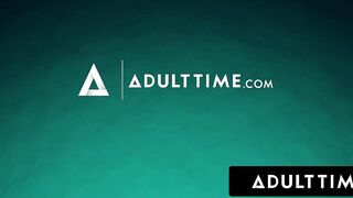 ADULT TIME - Fem Dom MILFs Tiffany Rousso & Angelica Heart CAUGHT By Zlata Shine! BEAUTY SEX TOY three-WAY!