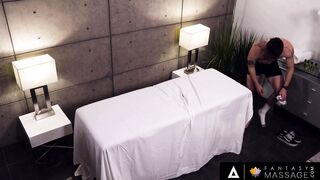 FANTASY GRIND - sexy Hot Valentina Nappi Give A Solid BLOWJOB Under The Table During A Strokes