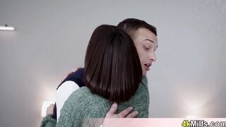 Cute Victoria having a gangbang surprise