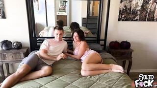 Passionate Couple Cums all over each Other