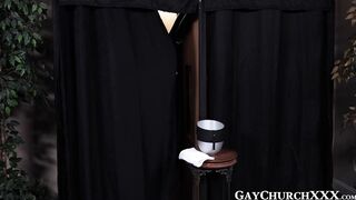 My immoral sins get cleaned from through priest Jonah Wheelers blessed cum
