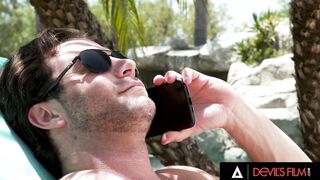 DEVILS VIDEO - Adorable 18yo Penelope Kay Gets Her Asshole Boned By Her Stepdaddy
