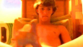 Hot Twink in Sexy Undies Strokes it on Webcam!