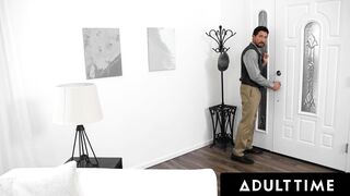ADULT TIME - Huge Natural Jugs Teens Skylar Vox Wants The Widower's Experienced Penis!