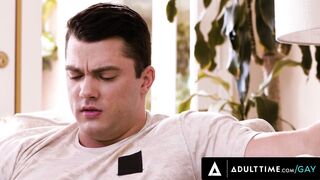 ADULT TIME - Curious Heterosexual Buddies Collin Simpson and Jim Fit Wank and Try Anal Sex Together