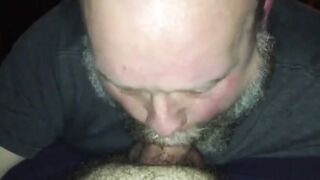 Hairy Guy Sucking My Cock - Amateur Bear Video