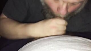 Hairy Guy Sucking My Cock - Amateur Bear Video