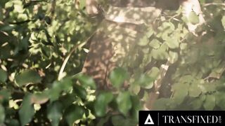 TRANSFIXED - Shemale Elf Archer Izzy Wilde Fucks Big Tit Elf Witch Kenzie Taylor inside the Enchanted Forest